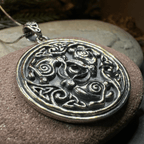 Tinner's Triple Rabbit Necklace Pendant La Vie Bien Tinner's Triple Rabbit Necklace