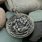 Tinner's Triple Rabbit Necklace Pendant La Vie Bien Tinner's Triple Rabbit Necklace