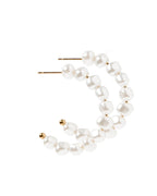 Tinsley Pearl Hoop Earrings