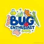 Tiny Bee Cards - Bug Enthusiast Insect Lover Vinyl Sticker by Tia Chucha's Centro Cultural & Bookstore