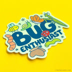 Tiny Bee Cards - Bug Enthusiast Insect Lover Vinyl Sticker by Tia Chucha's Centro Cultural & Bookstore