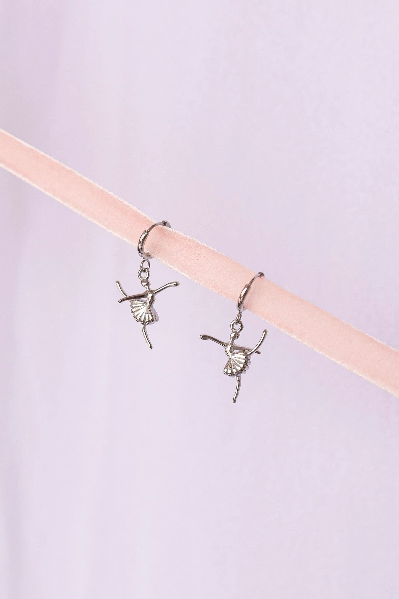 Tiny Dancer Huggie Hoop by Rose & Clay