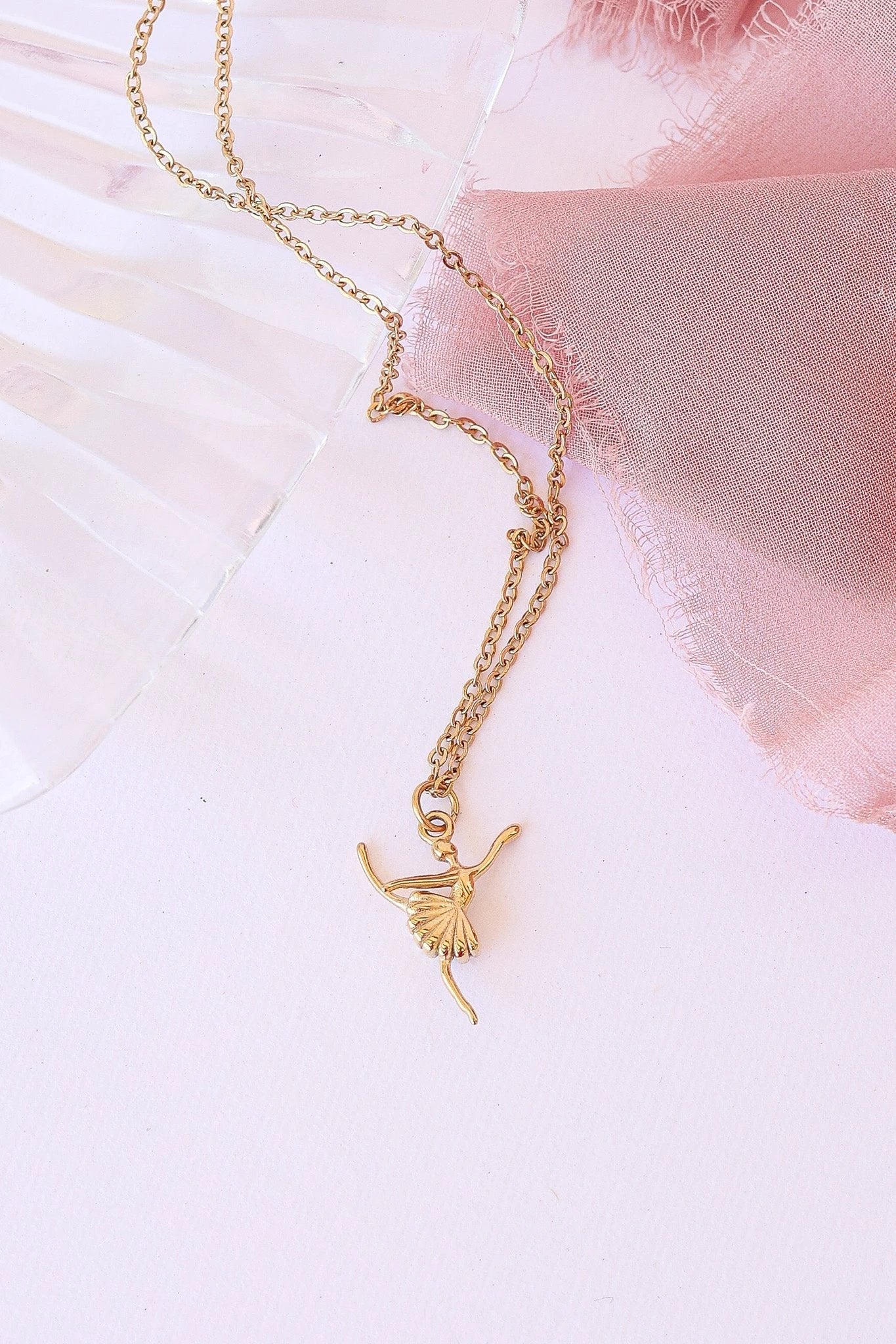 Tiny Dancer Necklace by Rose & Clay