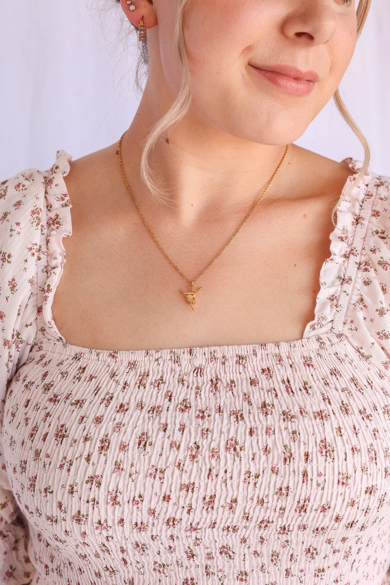 Tiny Dancer Necklace by Rose & Clay