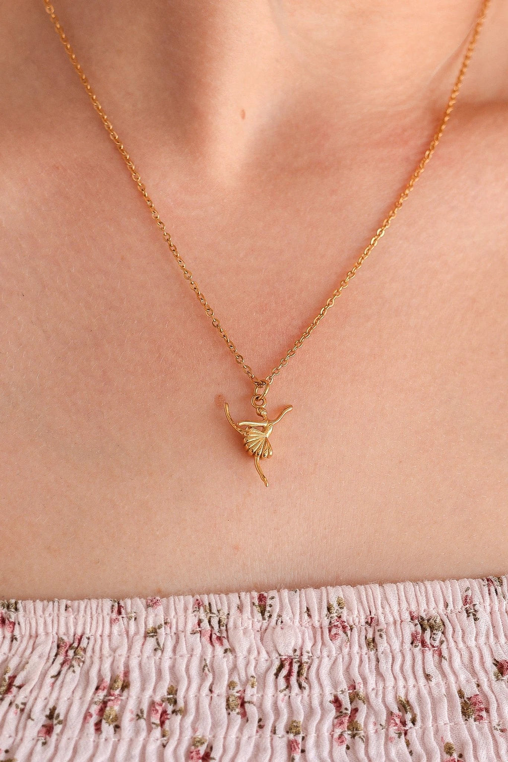 Tiny Dancer Necklace by Rose & Clay