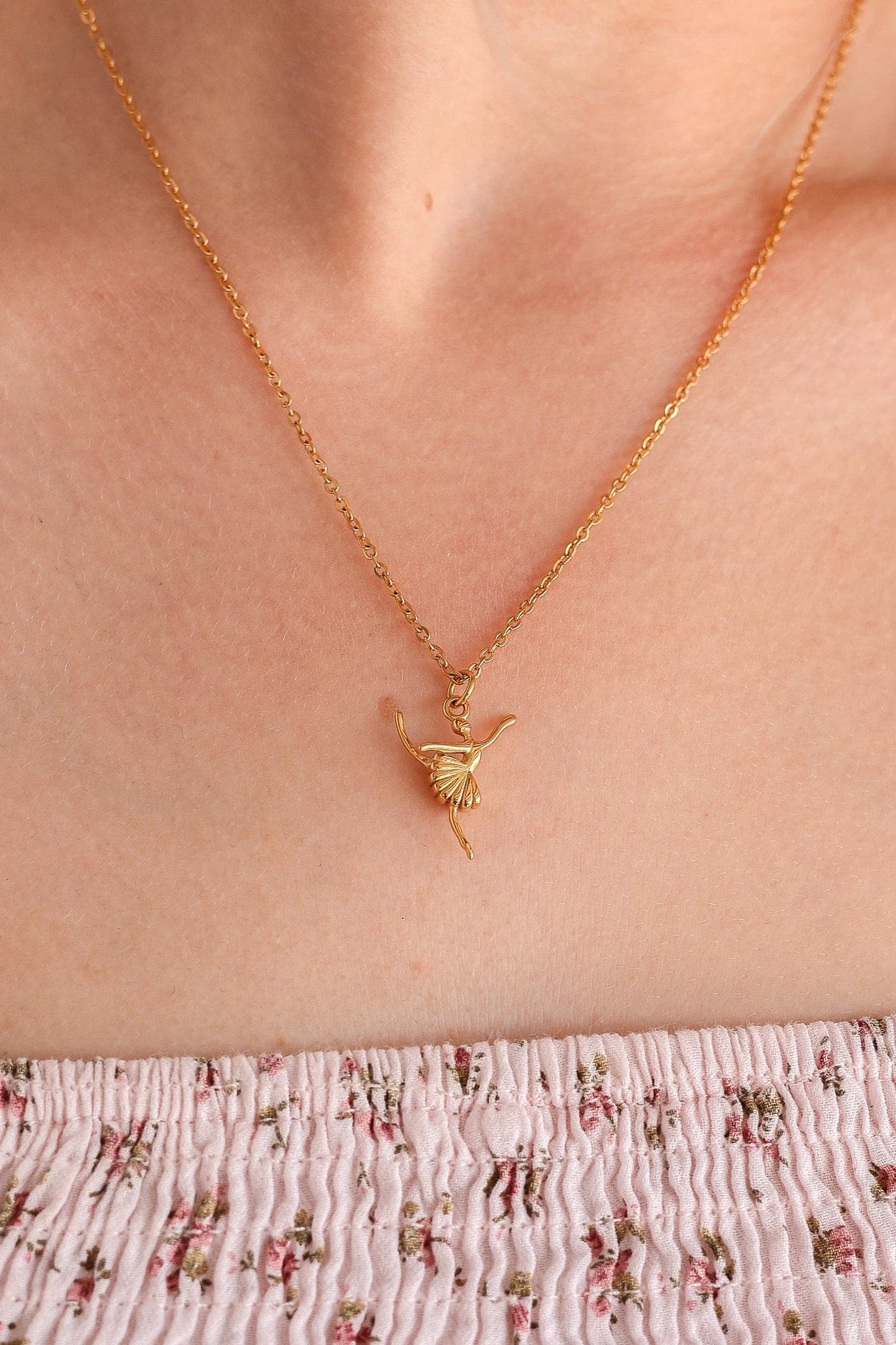 Tiny Dancer Necklace by Rose & Clay