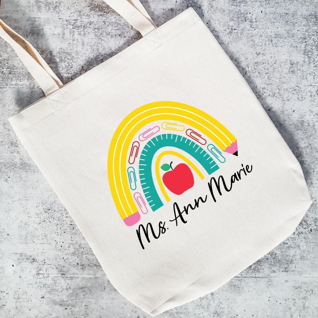 Tiny Human Wrangler Preschool Teacher Appreciation Gift Pouches & Totes La Vie Bien Tiny Human Wrangler Preschool Teacher Appreciation Gift