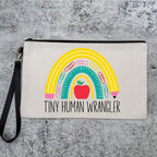 Tiny Human Wrangler Preschool Teacher Appreciation Gift Pouches & Totes La Vie Bien Tiny Human Wrangler Preschool Teacher Appreciation Gift