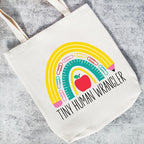 Tiny Human Wrangler Preschool Teacher Appreciation Gift Pouches & Totes La Vie Bien Tiny Human Wrangler Preschool Teacher Appreciation Gift