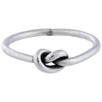 Tiny Knot Sterling Silver Ring Rings - Fine La Vie Bien Tiny Knot Sterling Silver Ring
