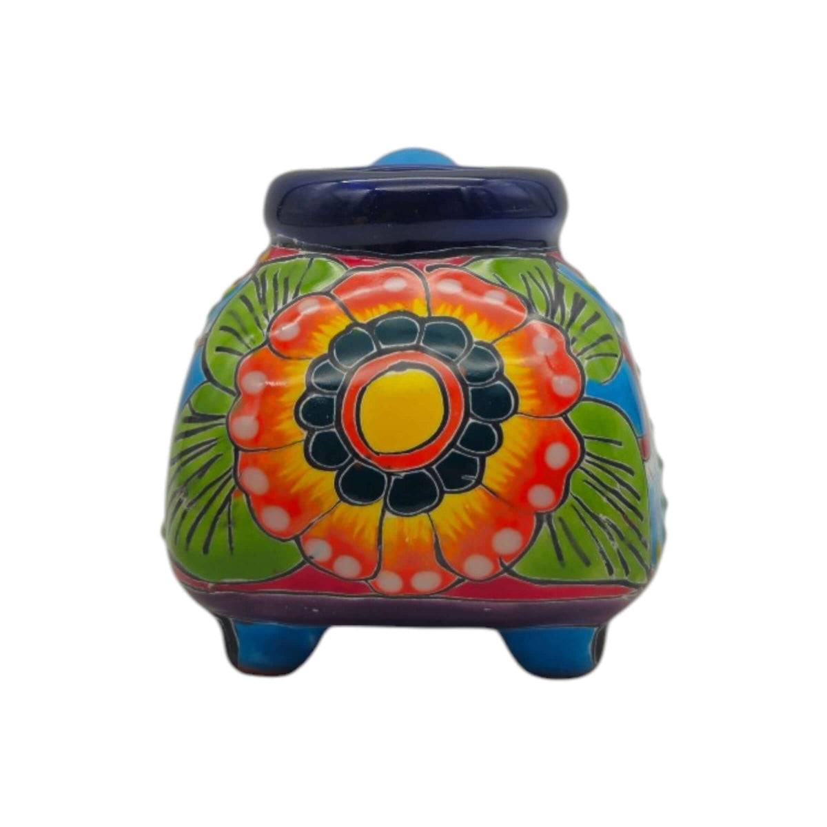 Colorful Talavera Scooter Planter | Mexican Art Decor