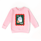 'Tis Milk Season toddler and youth Sweatshirt by Benny and Ray Apparel