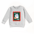 'Tis Milk Season toddler and youth Sweatshirt by Benny and Ray Apparel
