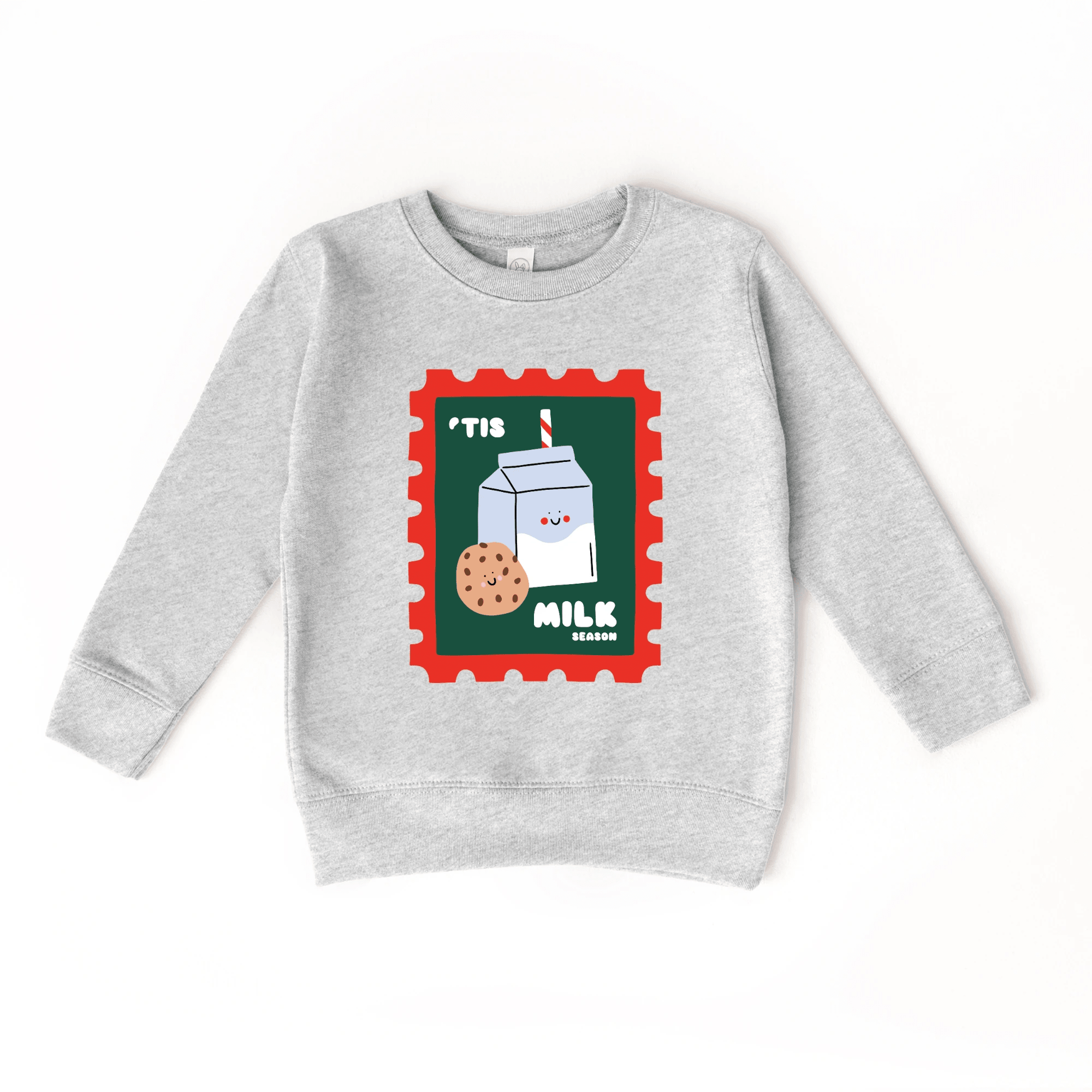 'Tis Milk Season toddler and youth Sweatshirt by Benny and Ray Apparel
