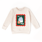 'Tis Milk Season toddler and youth Sweatshirt by Benny and Ray Apparel