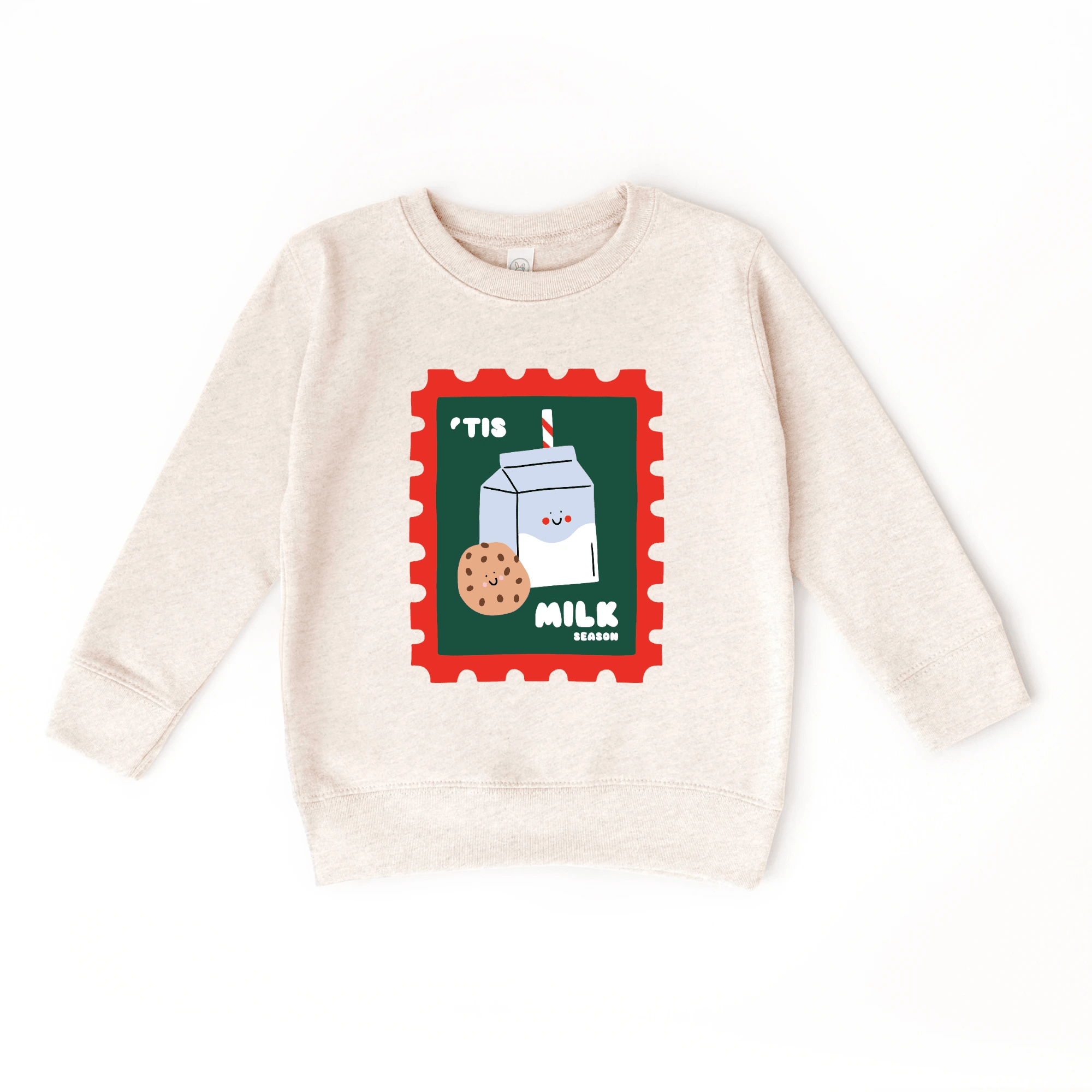 'Tis Milk Season toddler and youth Sweatshirt by Benny and Ray Apparel