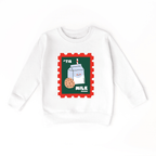 'Tis Milk Season toddler and youth Sweatshirt by Benny and Ray Apparel