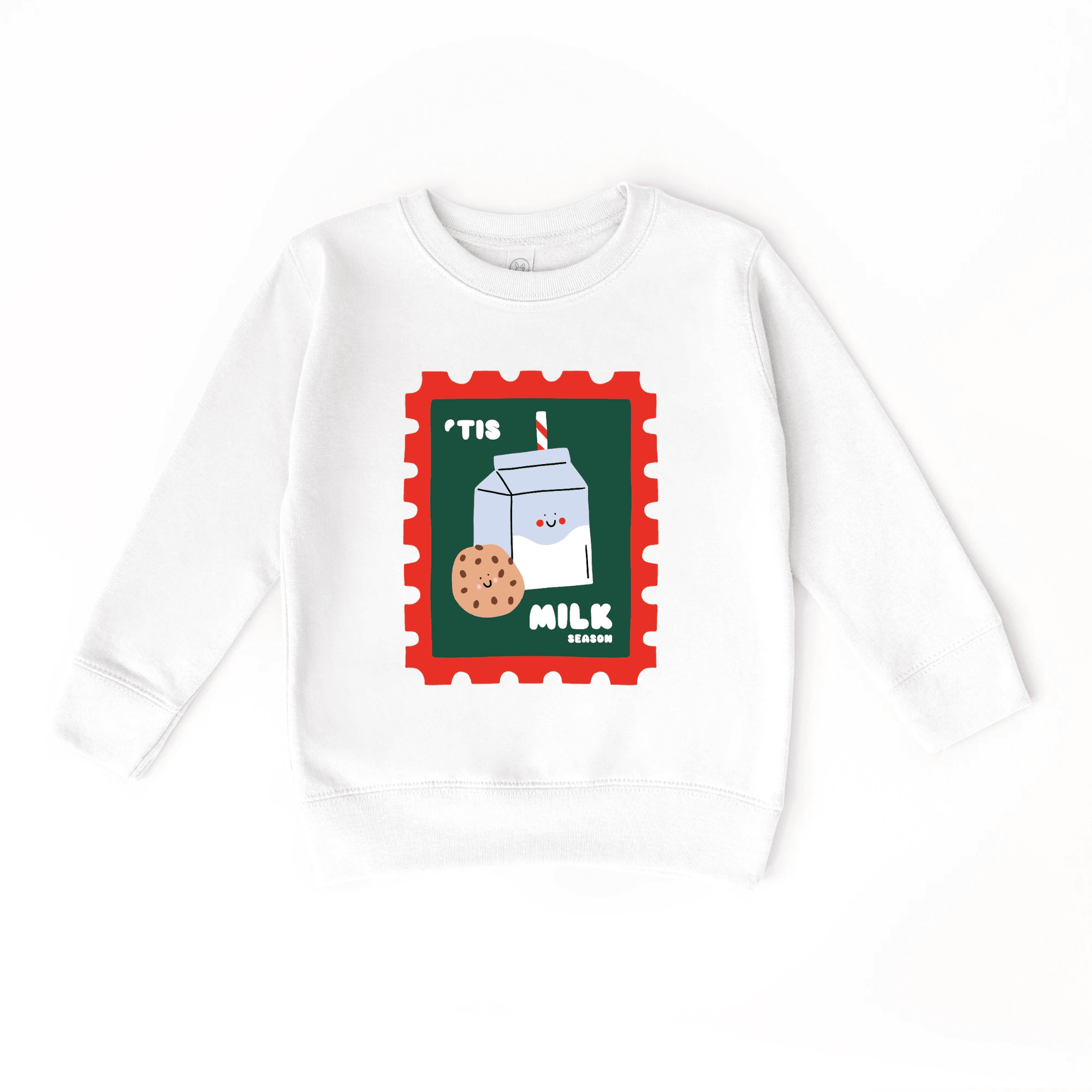 'Tis Milk Season toddler and youth Sweatshirt by Benny and Ray Apparel