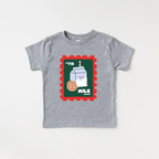 'Tis Milk Season toddler and youth tee shirt, Christmas collection by Benny and Ray Apparel