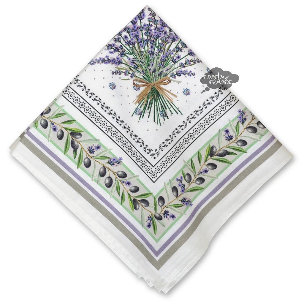 Lauris Provence Cotton Napkin by Tissus Toselli by I Dream of France