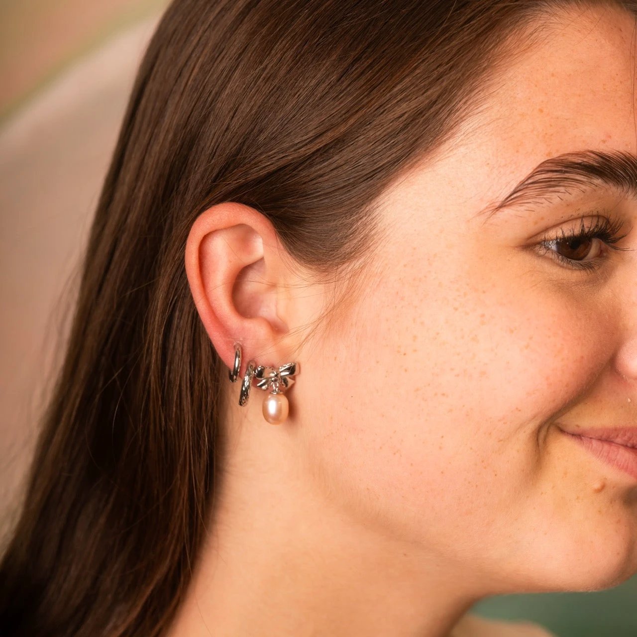 Titanium Mini Rounded Huggie Hoop Earrings by Oh Clementine