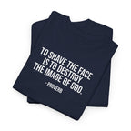 To shave the face proverb Tee for beard lovers, facial hair shirt T-Shirt La Vie Bien To shave the face proverb Tee for beard lovers, facial hair shirt