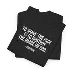To shave the face proverb Tee for beard lovers, facial hair shirt T-Shirt La Vie Bien To shave the face proverb Tee for beard lovers, facial hair shirt