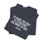To shave the face proverb Tee for beard lovers, facial hair shirt T-Shirt La Vie Bien To shave the face proverb Tee for beard lovers, facial hair shirt