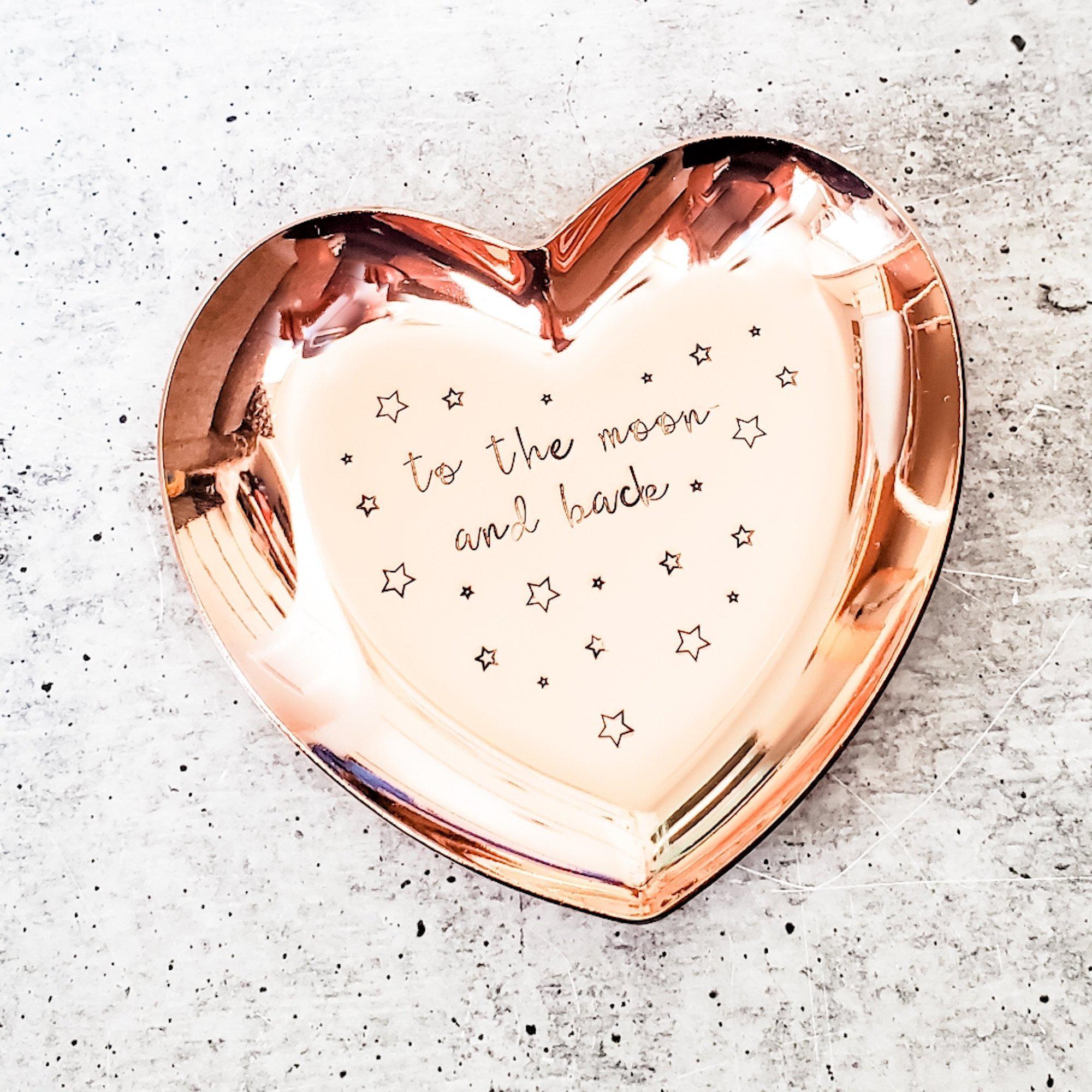 To The Moon and Back Celestial Trinket Dish Trinket Dish La Vie Bien To The Moon and Back Celestial Trinket Dish