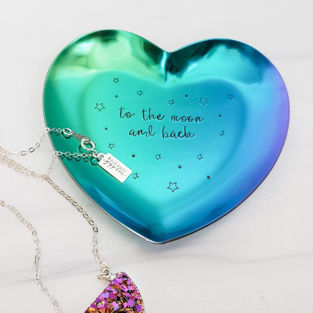 To The Moon and Back Celestial Trinket Dish Trinket Dish La Vie Bien To The Moon and Back Celestial Trinket Dish