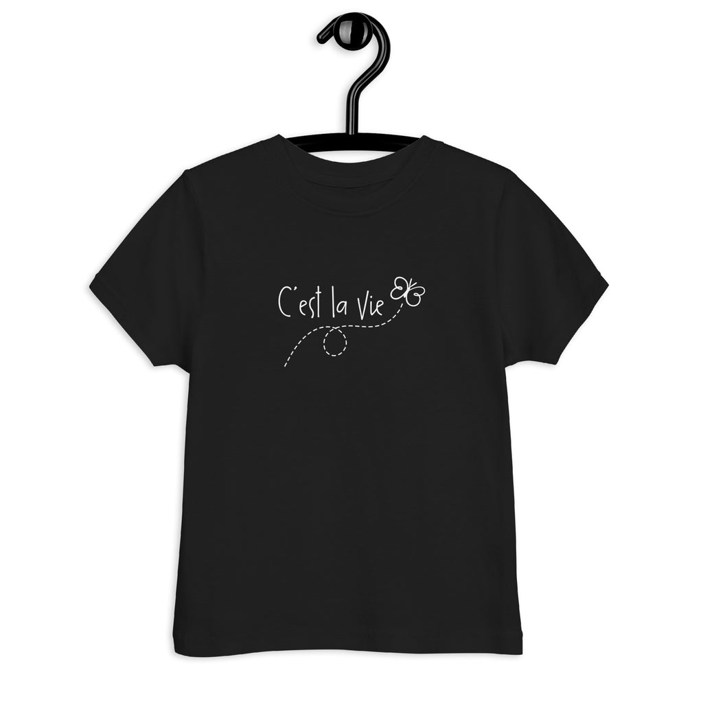 C'est la Vie Toddler jersey t-shirt