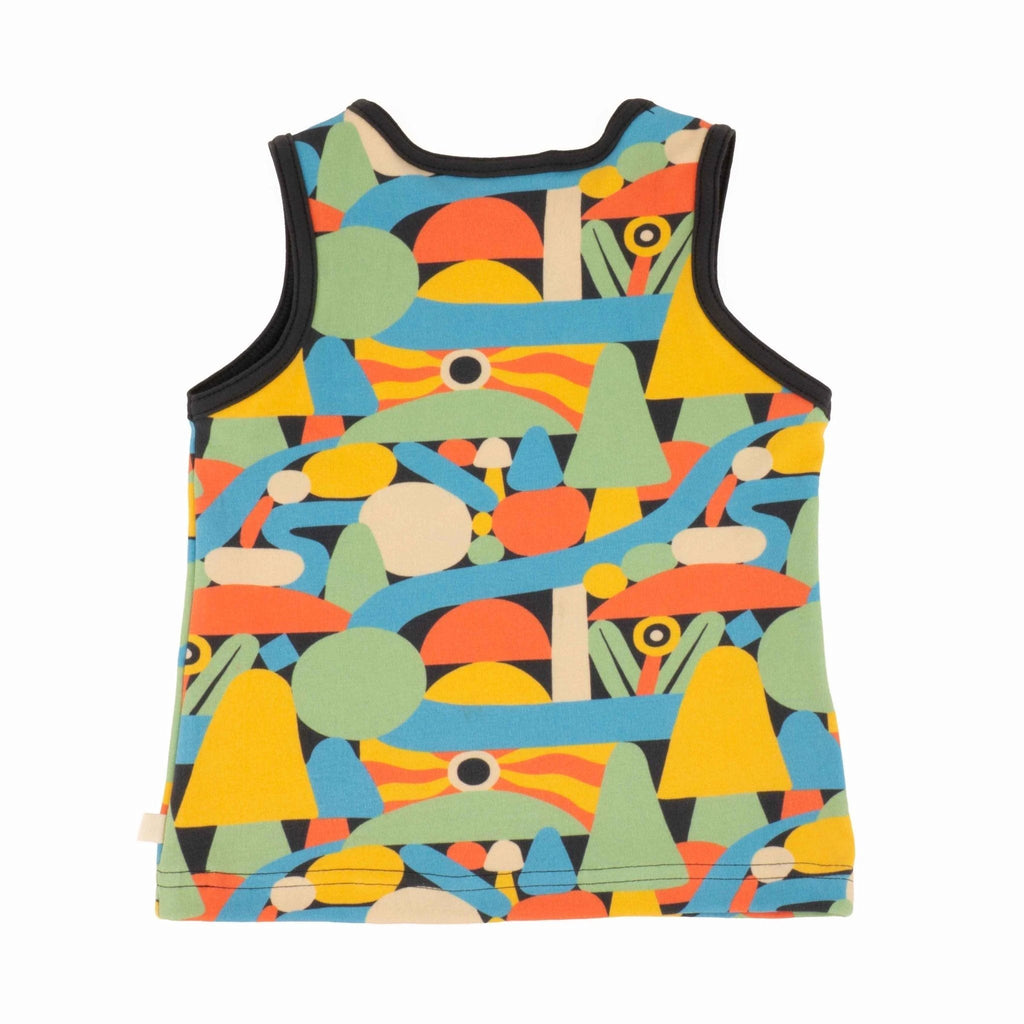 Toddler Print Tank by Peace House Studio