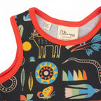 Toddler Print Tank by Peace House Studio