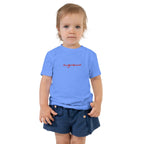 Mignonne embroidered Toddler Short Sleeve Tee by La Vie Bien