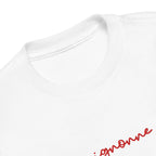 Mignonne embroidered Toddler Short Sleeve Tee by La Vie Bien