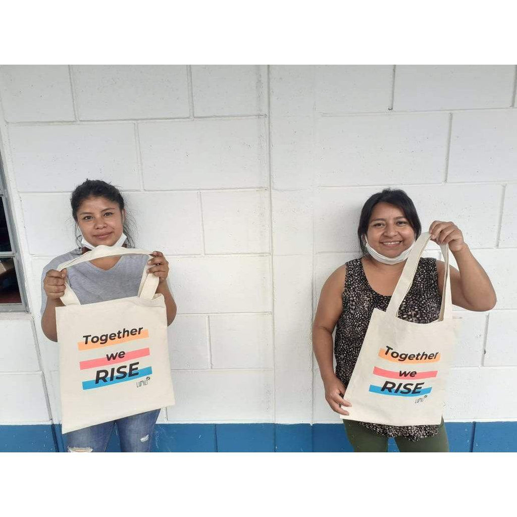Together We Rise Limited Edition Tote - Guatemala Bags La Vie Bien Together We Rise Limited Edition Tote - Guatemala