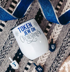 Token Jew On Christmas Wine Tumbler Drinkware La Vie Bien Token Jew On Christmas Wine Tumbler