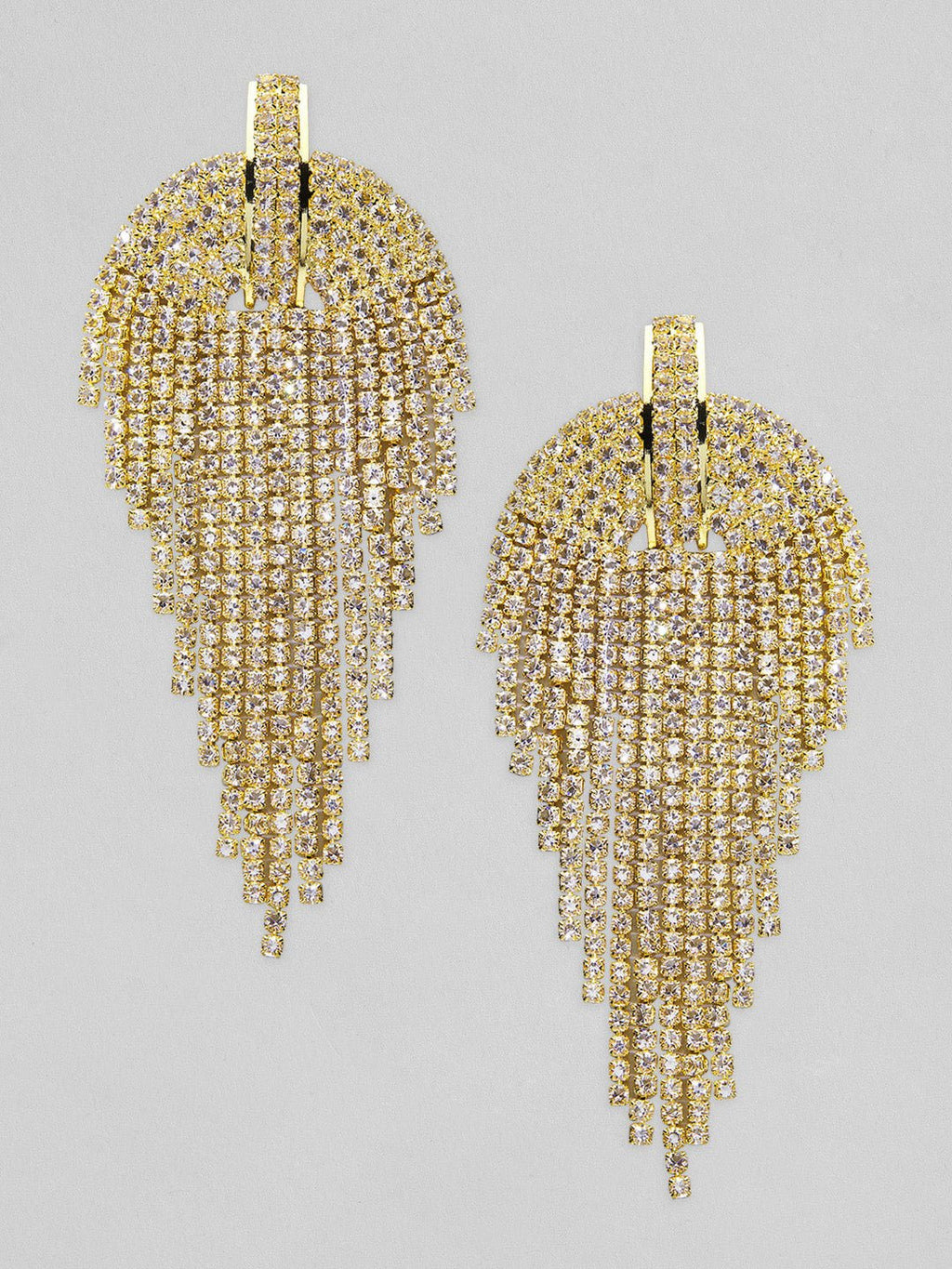 Tokyo Talkies Gold-Toned Contemporary Drop Earrings Tokyo Talkies La Vie Bien Tokyo Talkies Gold-Toned Contemporary Drop Earrings