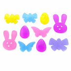 10 Easter Gel Window Clings Bunny Egg Butterfly Spring Home Party Décor