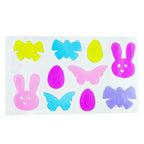 10 Easter Gel Window Clings Bunny Egg Butterfly Spring Home Party Décor