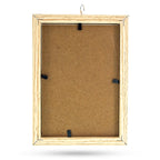 Heart-Shaped Hanging Photo Picture Frame and Black Metal Ornament Stand 9.75 Inches