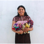 Tomi the Donkey: Repurposed Wool Boho Decor - Mexico Decor La Vie Bien Tomi the Donkey: Repurposed Wool Boho Decor - Mexico