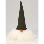 Tomte Gnome - Walter with Felt Cap (Green) by The German Christmas Shop USA