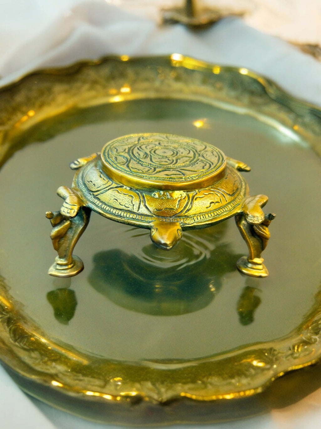Tortoise Chowki Mandir items La Vie Bien Tortoise Chowki