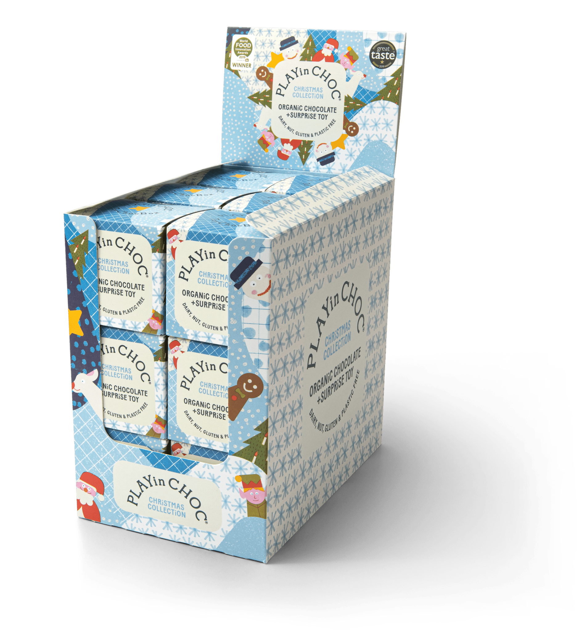 ToyChoc Box® - CHRiSTMAS COLLECTiON Chocolate La Vie Bien ToyChoc Box® - CHRiSTMAS COLLECTiON