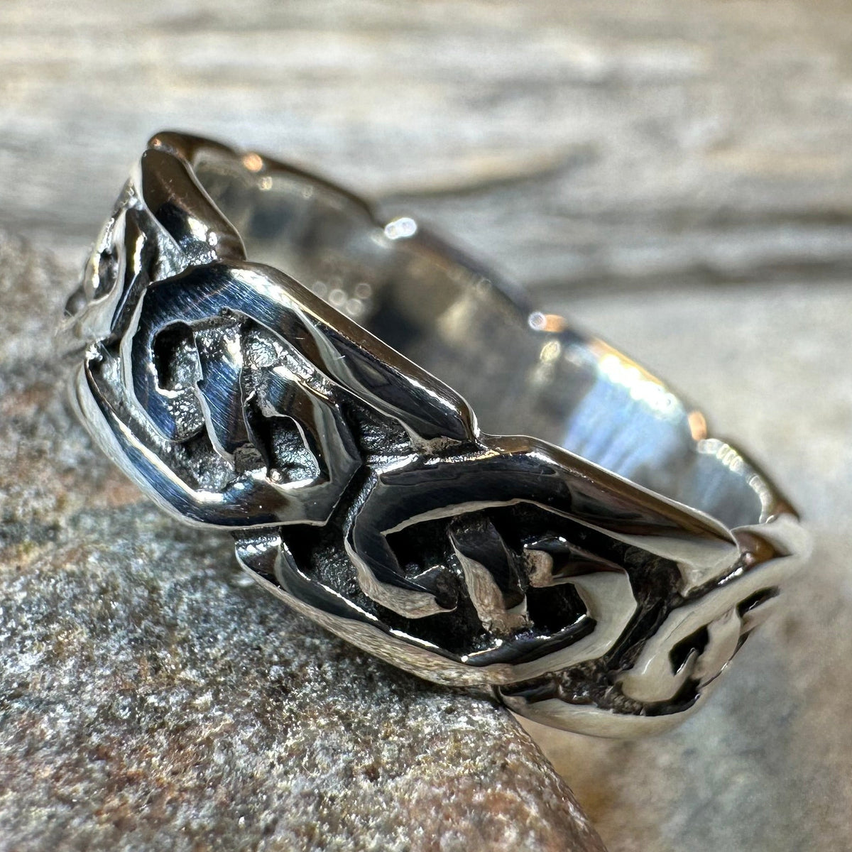 Traditional Celtic Knot Ring Ring La Vie Bien Traditional Celtic Knot Ring