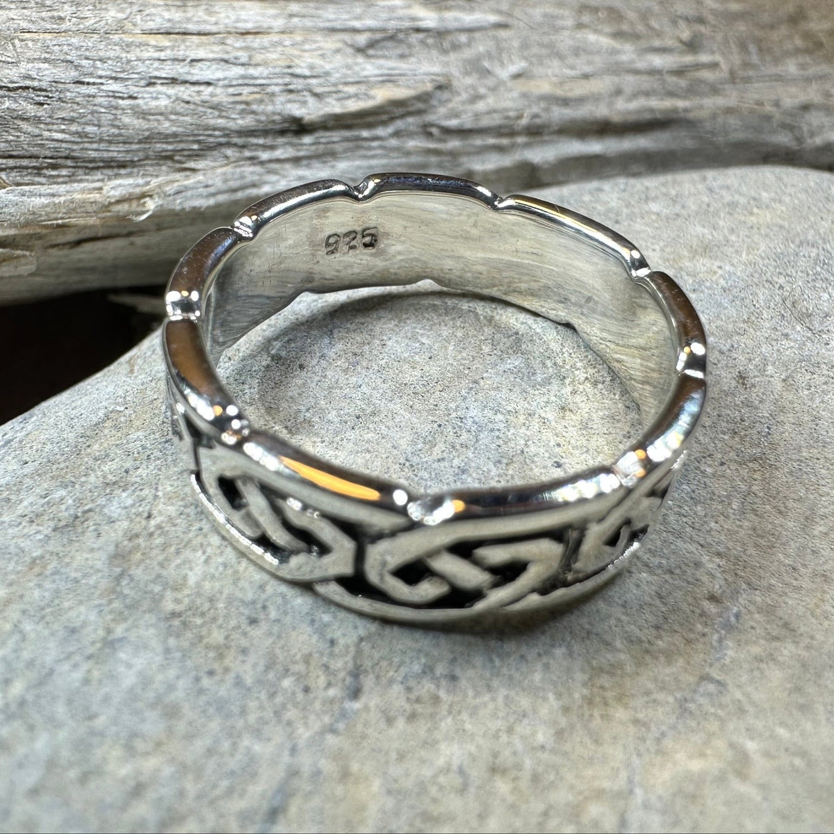 Traditional Celtic Knot Ring Ring La Vie Bien Traditional Celtic Knot Ring