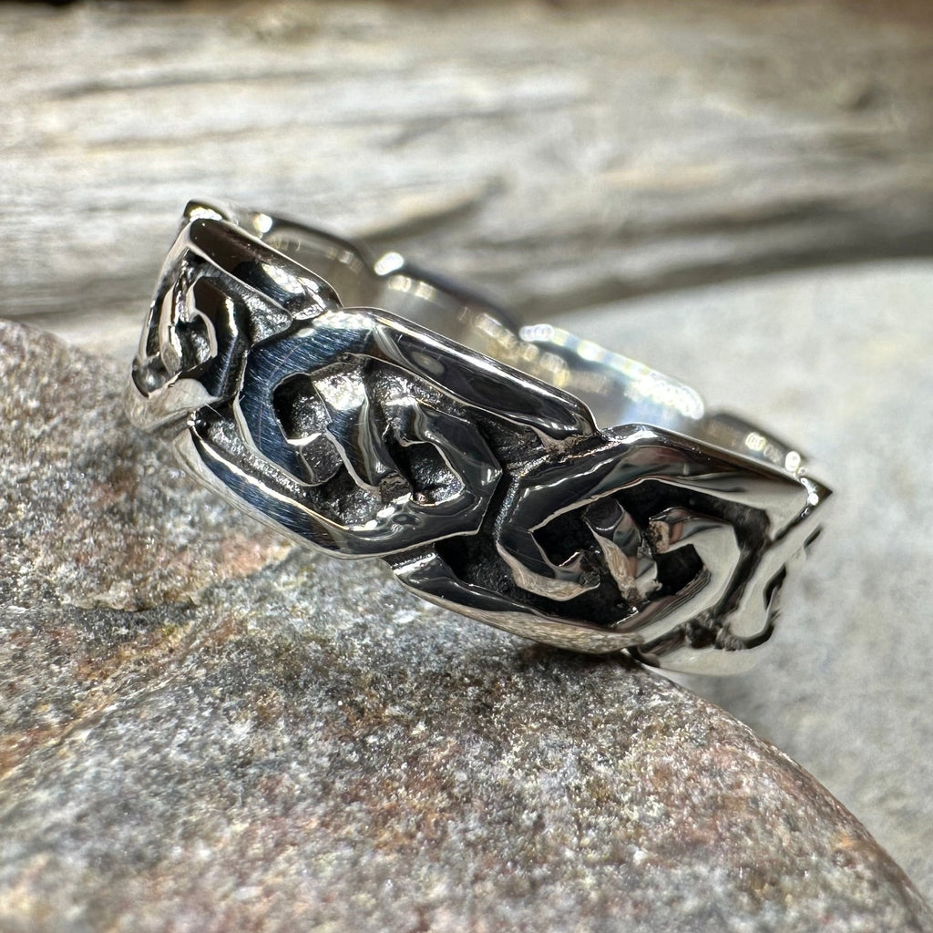 Traditional Celtic Knot Ring Ring La Vie Bien Traditional Celtic Knot Ring