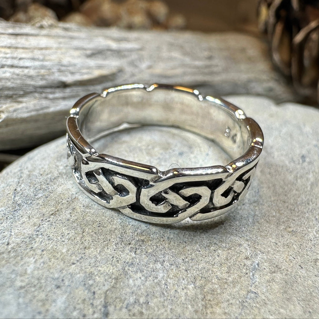 Traditional Celtic Knot Ring Ring La Vie Bien Traditional Celtic Knot Ring