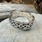 Traditional Celtic Knot Ring Ring La Vie Bien Traditional Celtic Knot Ring